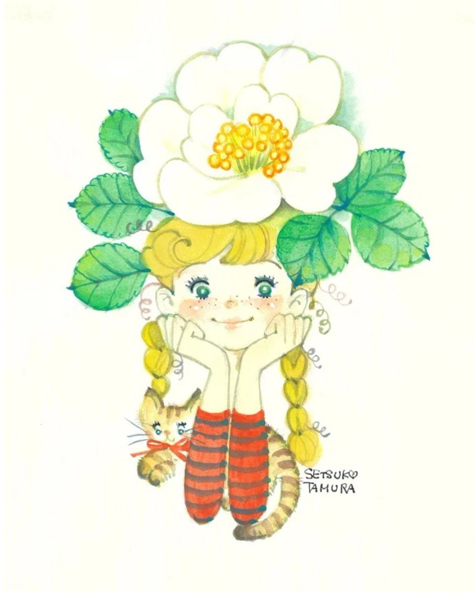 pitcher56fan's tweet photo. illustrations by setsuko tamura ♡‧₊˚⊹ https://t.co/rEPp0ibdoJ