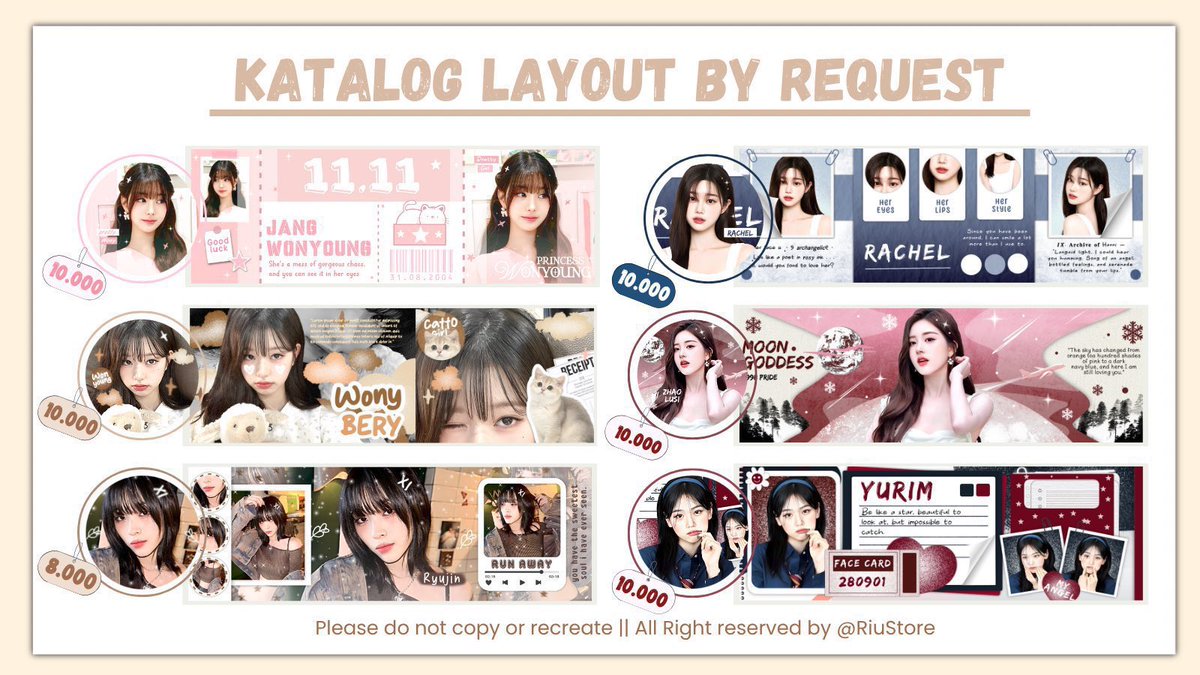 RiuStore's tweet photo. Hallo! Riu open layout made by req, Free recolor dan payment bisa All E-wallet/Qris. Untuk selengkapnya bisa liat di pinned atau DM ya (｡•̀ᴗ-)✧

#zonauang #bealanjaㅤ https://t.co/sqwh7gurtH