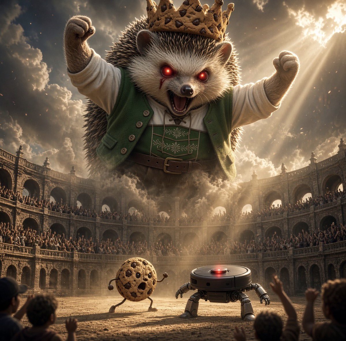 HasnHedgehog's tweet photo. It is time to ride our Roombas again!!! https://t.co/MkoeKd8lbR