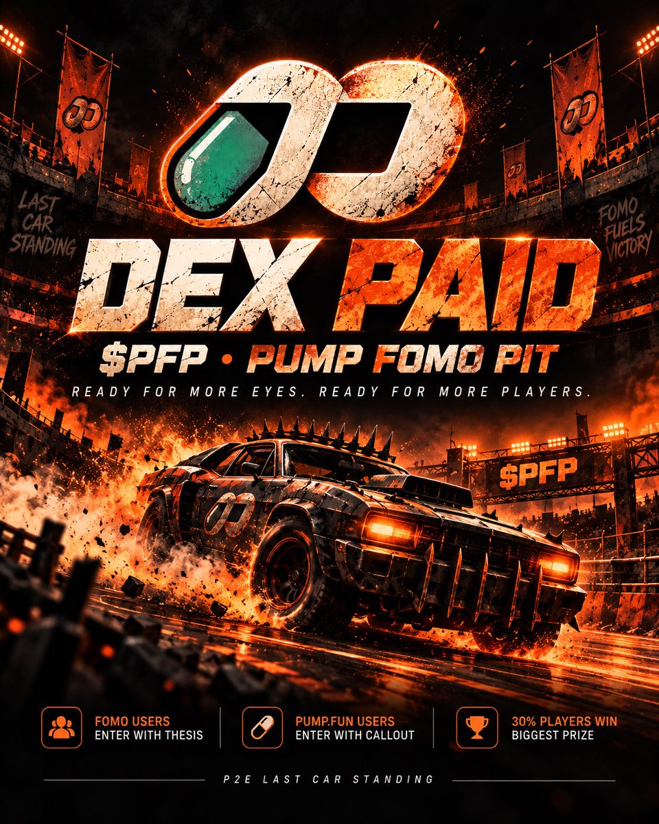 PumpFomoPit's tweet photo. Dex Is Paid https://t.co/rgILOlyGHt