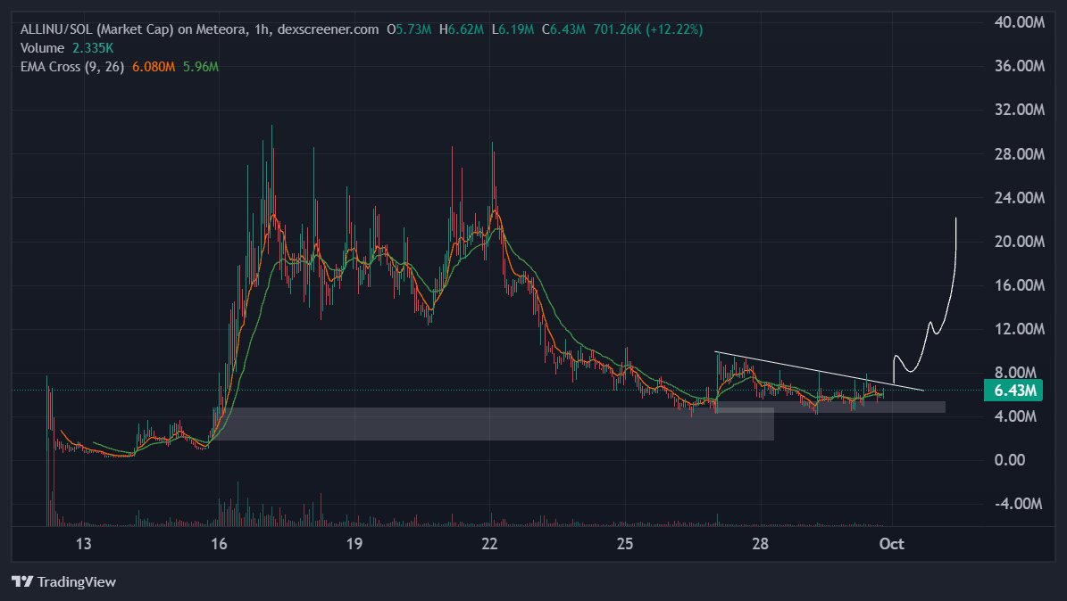 real_JaviFX's tweet photo. im $allinu bro. if we can break this fucking resistance we're going straight to 20m i swear https://t.co/t6KWXVIKC1