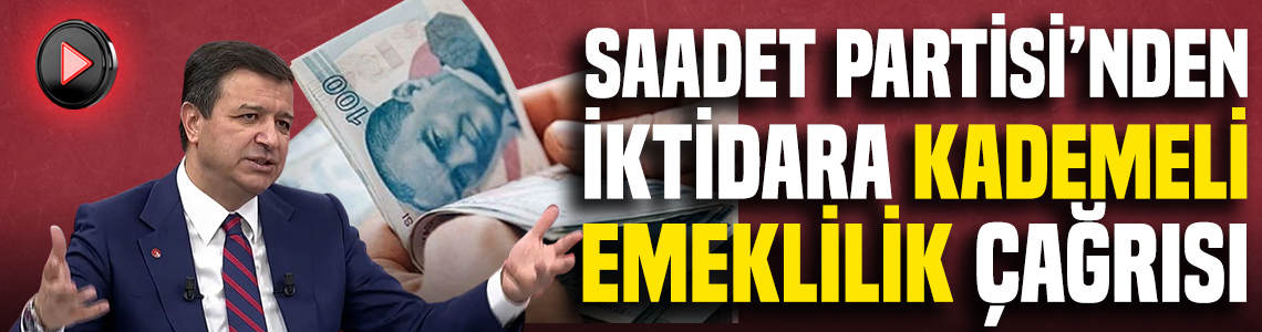 YenicagGazetesi's tweet photo. "EYT ile insanlar ötekileştirildi, bütçeden çıkan paranın katbekat fazlası SPK'da gitti!"

Saadet Partisi Lideri Mahmut Arıkan canlı yayında kademeli emeklilik ve EYT adaletsizliğini sert sözlerle eleştirdi.

Detaylar linkte 👇
https://t.co/lOwVPdVxvA https://t.co/OkmaUBhBMi