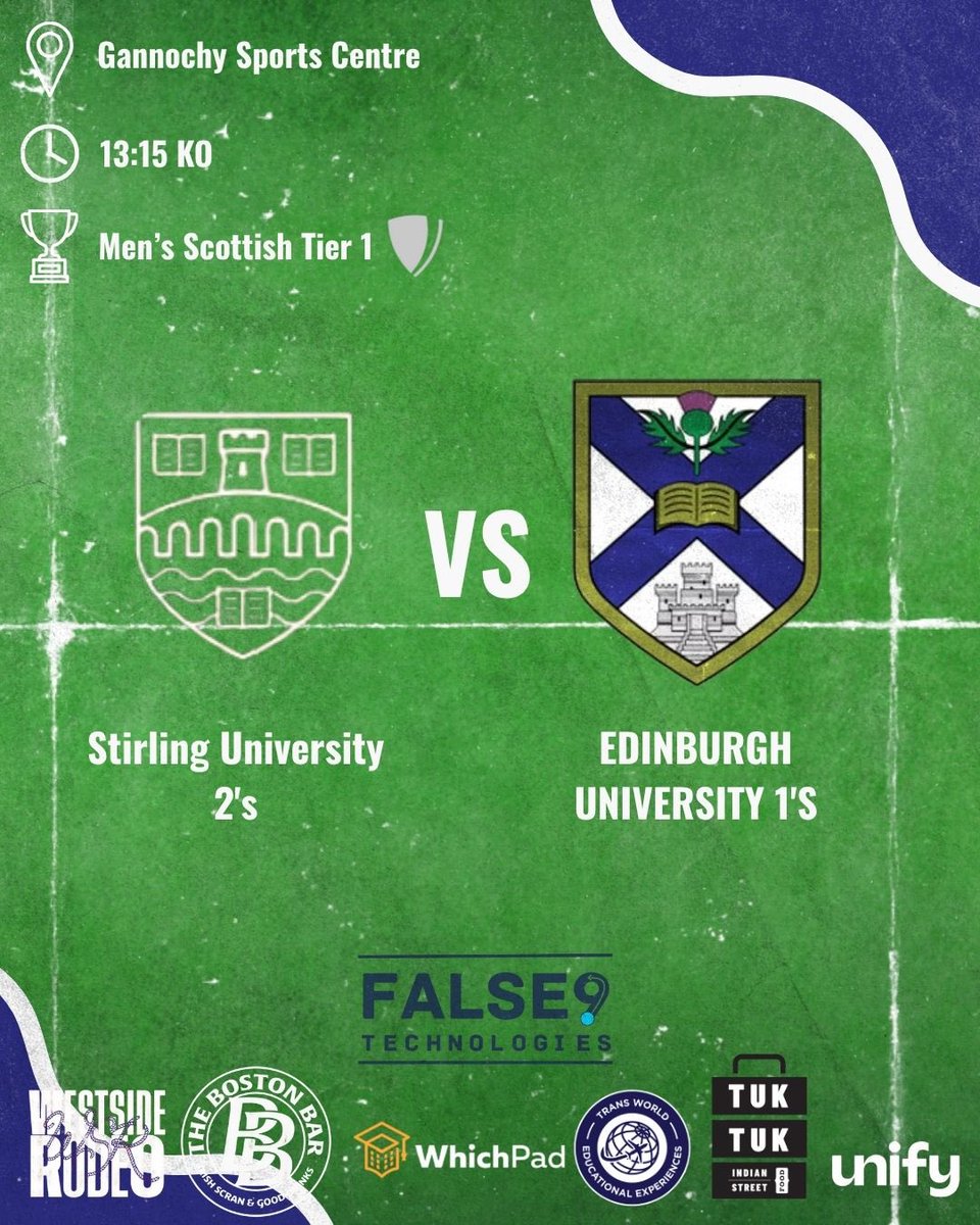 EdinburghUniAFC's tweet photo. Matchday⚽️

The 1s kick off their BUCS campaign with an away trip to Stirling, let’s hope the Uni can get 3/3 points today 

#OCOL💚💙 https://t.co/kZLl6AJ0po