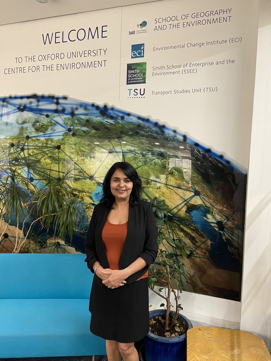 DrShubhaSandill's tweet photo. A full-circle moment as I joined the Smith School of Enterprise and the Environment at @UniofOxford last week for an inaugural Executive Training “Future-Proofing Business and the Economy", in collaboration with @_un_page alongside a cohort of global leaders #ClimateLeadership https://t.co/4zVX3xmoPB