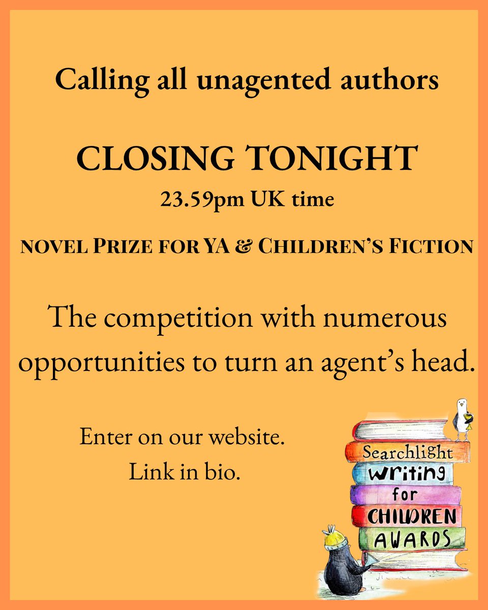 WritingAwards's tweet photo. Good luck, everyone! 
#writingcommunity #writingforchildren #writingya https://t.co/N7yxxmb6gN