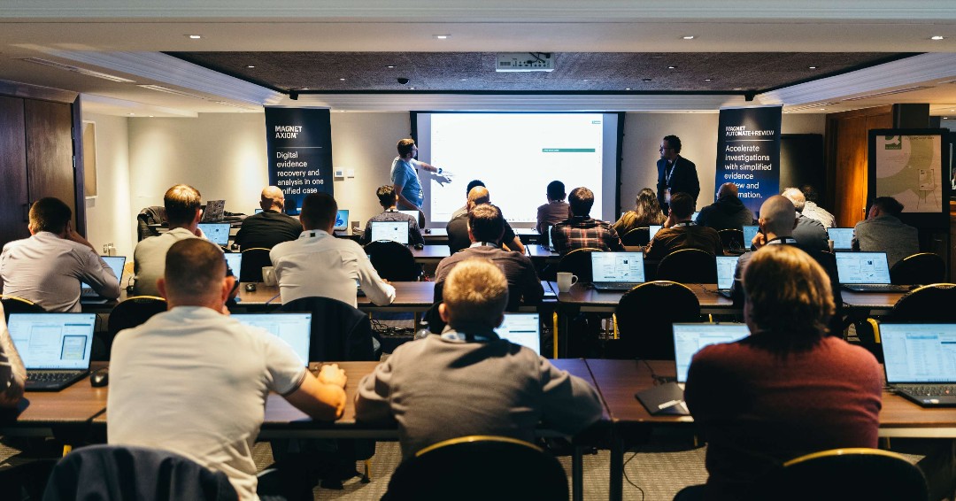 MagnetForensics's tweet photo. Day 2 of #MagnetUKSummit is underway! After a great Customer Appreciation Event at Lane7, we're back for a final day of learning and collaboration with the #DigitalForensics community, covering AI, crypto investigations, media authentication, and more. https://t.co/OehpxNKw9j