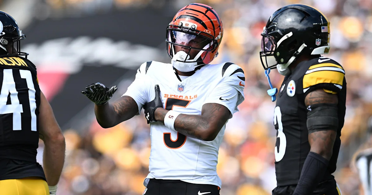 footballBuzzz's tweet photo. Tee Higgins has been elite at catching passes and blocking dlvr.it/TVjShY #TeeHiggins #Bengals #NFL #Football #AFC https://t.co/Ztt66LCgbj