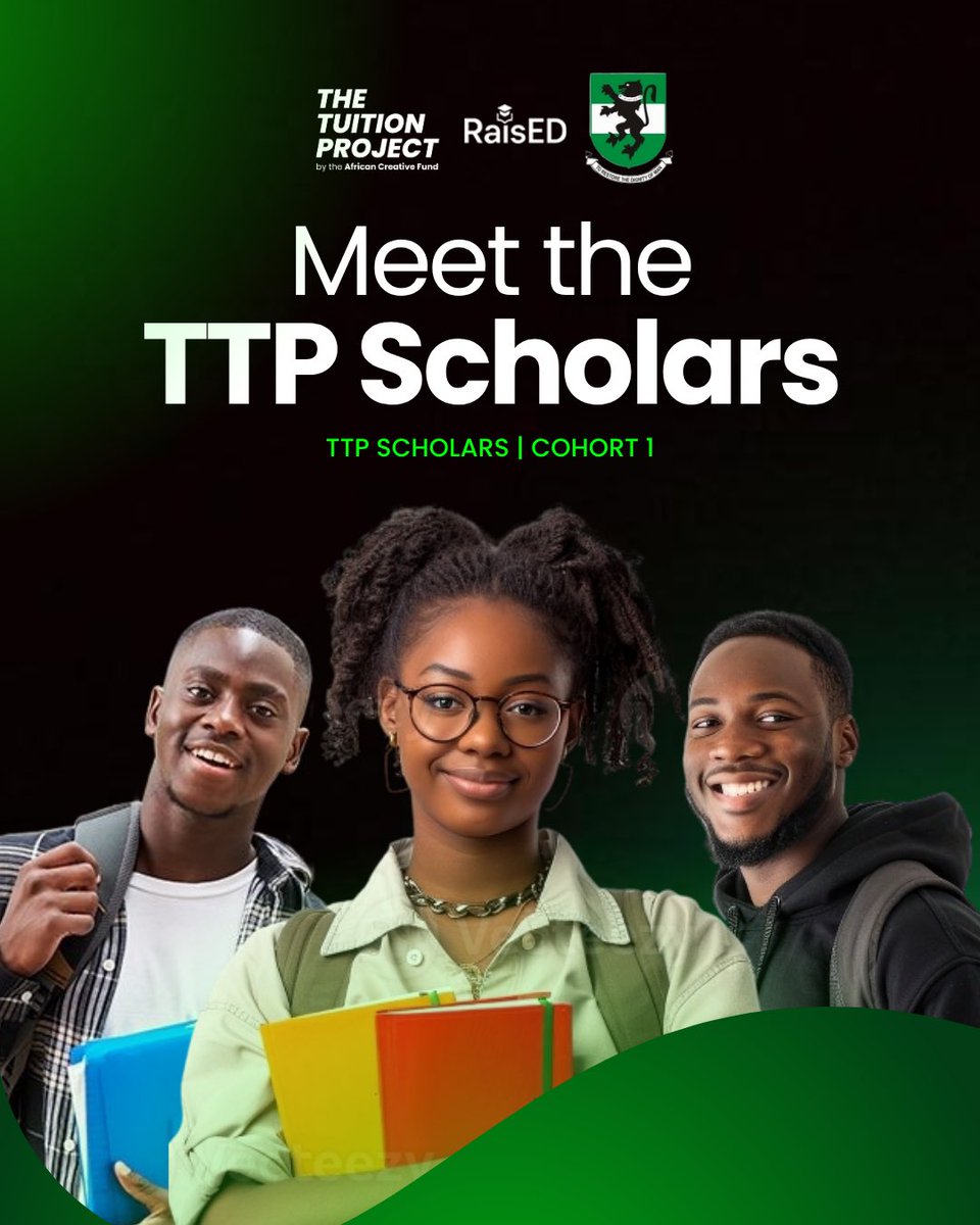 tidefdn's tweet photo. MEET THE TTP SCHOLARS | COHORT 1 🎓

Six students. Six journeys. One opportunity kept open.

Today, we celebrate the first students whose school fees have been settled through The Tuition Project.

Here’s who they are 🧵 https://t.co/36NqEAWzUX