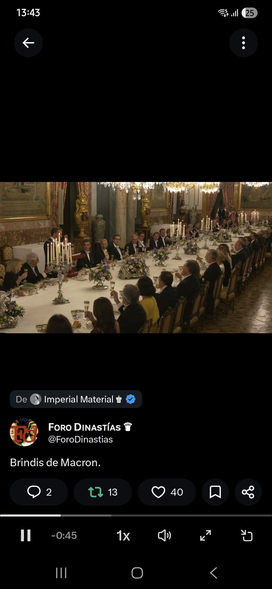 mmgg19_eu48's tweet photo. @CasaReal @Elysee @france_espagne @EmbEspFrancia @MAECgob @Telefonica @EjercitoTierra @EjercitoAire @IdiazAyuso @vox_es @ejercitodelaire MMGG: Detalles @EmmanuelMacron PRESIDENTE DE LA REPUBLICA DE #FRANCIA Y BRINDA POR:
EL #REY DE #ESPAÑA
LA REINA DE ESPAÑA
LA PRINCESA DE ASTURIAS
EL PUEBLO ESPAÑOL
EL PUEBLO DE FRANCIA
EL ACUERDO DE AMISTAD FRANCO- ESPAÑOL 🇪🇸🇫🇷
#VIVALACONSTITUCIONESPCE1978
@EP_President https://t.co/P8EhXNFFbu