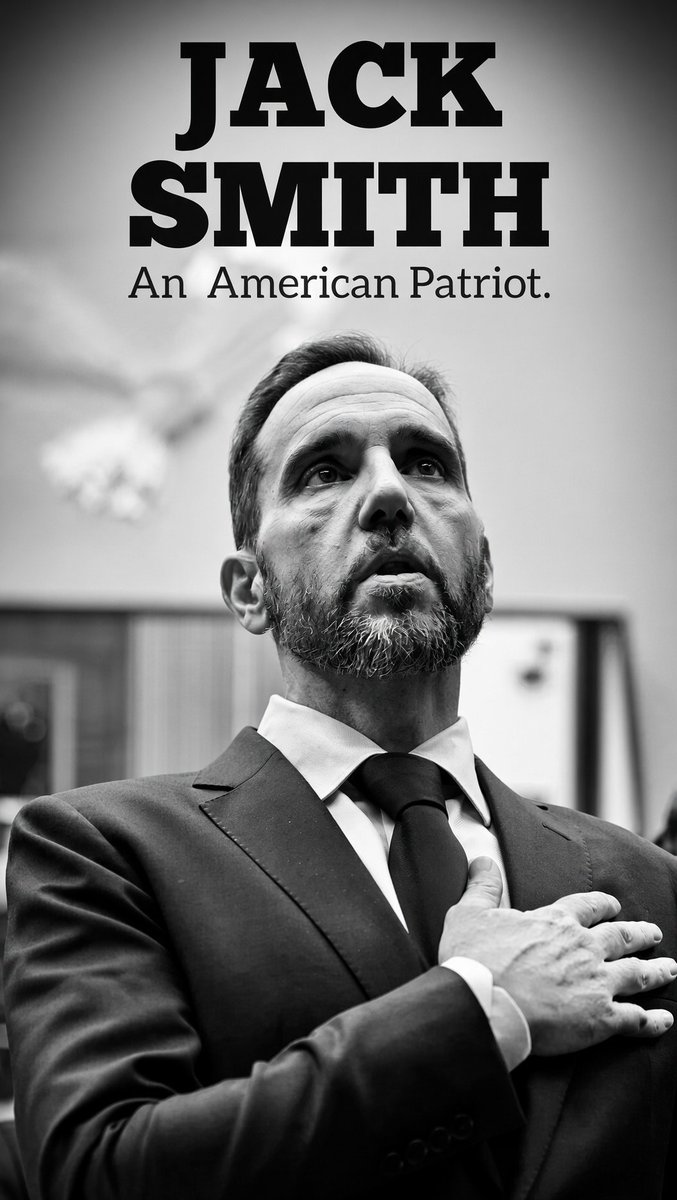 maddenifico's tweet photo. With ZERO regard for facts or the truth, the Jack Smith Senate Judiciary hearing was a fucking disaster for Republicans. What was supposed to be a pep rally for the pedophile president before the midterms instead showed the American people a gaslighting and grandstanding parade of poltroons and sycophants performing like circus monkeys for the TRAITOR in the Oval Office.   

Jack Smith once again came across as exactly what he is — a man of the highest integrity, a serious prosecutor committed to the Constitution and the rule of law, and above all… AN AMERICAN PATRIOT.