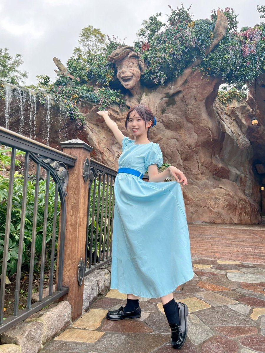 nanano_httm's tweet photo. ピーターパンとのツーショット🫶

 #Dハロ仮装2026 https://t.co/VfmteStBRn