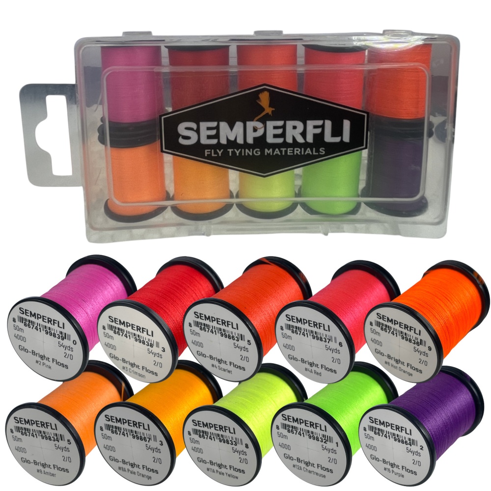 semperfli's tweet photo. Sun glasses needed if you're tying flies with out Glo-Bright Floss!
https://t.co/CKqXjCIkwu
Known for its strong colour intensity and smooth finish, Glo Bright Floss is widely used for tying salmon flies, trout flies, buzzers, lures and attractor patterns!
#semperfli https://t.co/IypixhLJai