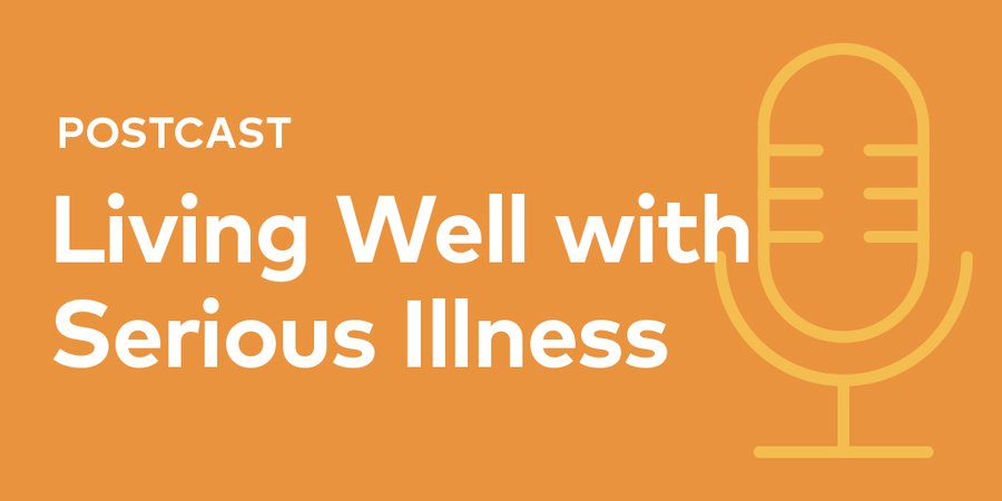 GetPalliative's tweet photo. Today is #InternationalPodcastDay and you know who tells the BEST stories? Patients in our #podcast series. 

They talk about living a quality life with a serious #illness. Check them out. You won't be able to "put them down."

#PalliativeCare 

https://t.co/cSK8lxNq4U https://t.co/pVVVISRMDo
