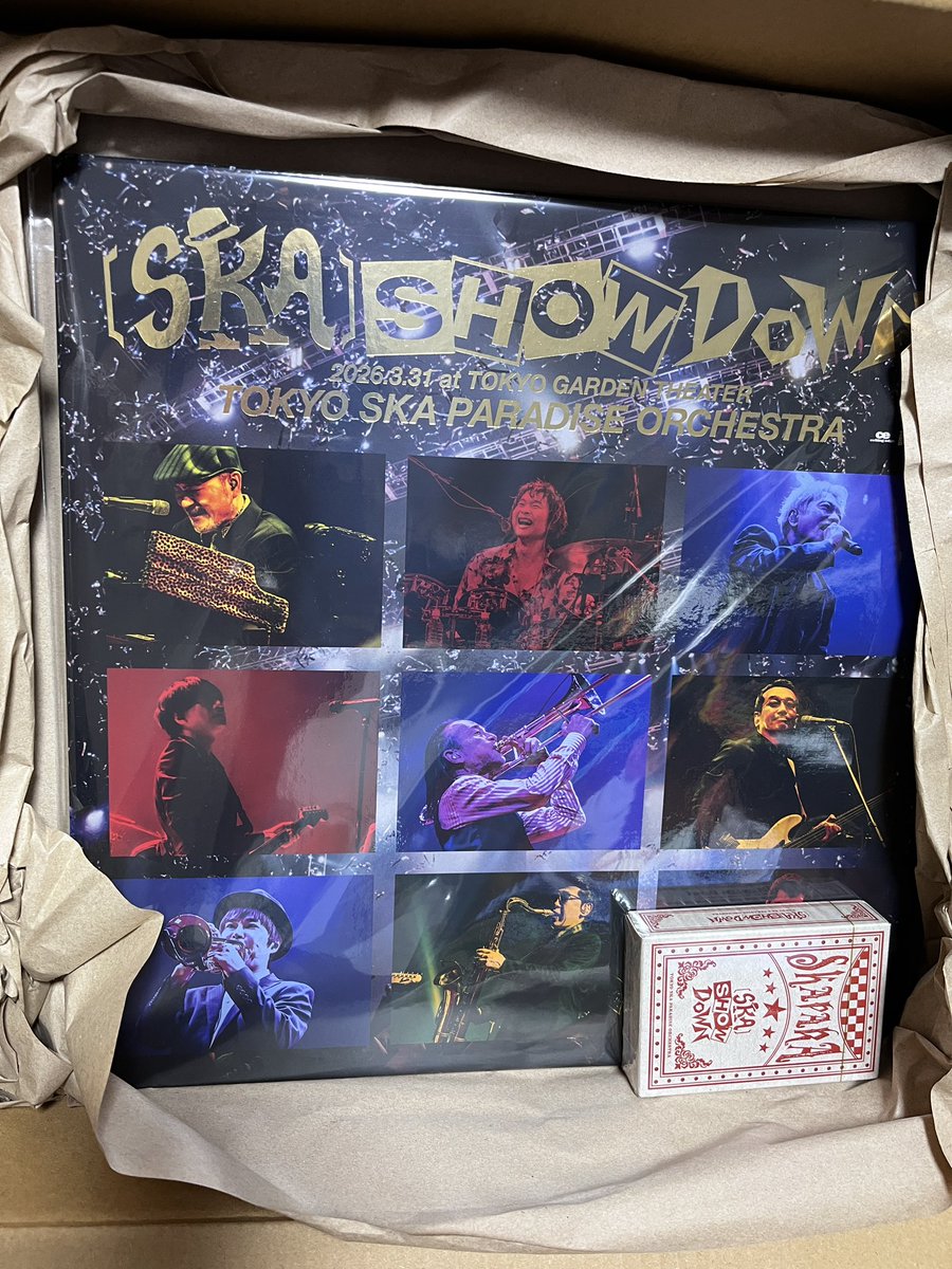 ibatakasui07's tweet photo. そして、昨日配達されてたものとやっとご対面💿
聴くのも観るのも楽しみ🎵 https://t.co/ljM62chH0H