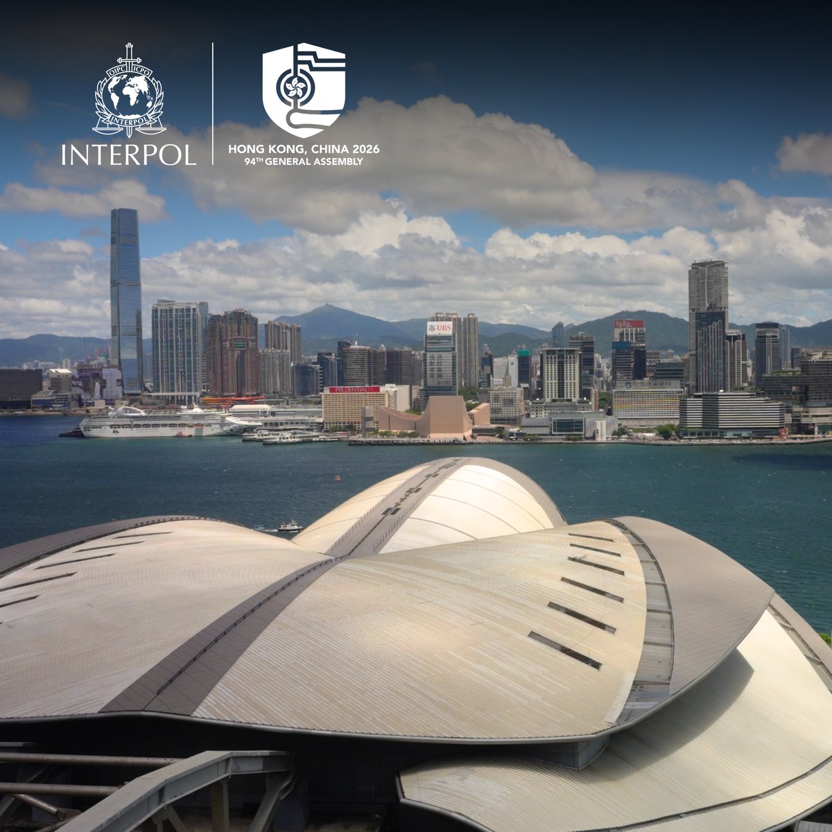 INTERPOL_HQ's tweet photo. 📍Media invitation for the 94th session of the INTERPOL General Assembly

This year’s INTERPOL General Assembly will take place from 30 November to 3 December in Hong Kong, China.

🔗 Information and media accreditation: https://t.co/sqx0t1nPjC https://t.co/8324I9PqPw