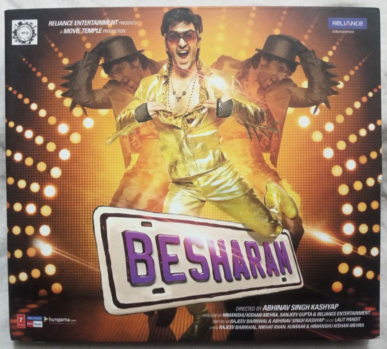 MovzMusicals999's tweet photo. #13YearsForBesharam 

A senseless saga of Shamelessness.
Worst film.  

#Besharam Audiocd @TSeries

#LalthiPandit musical  

#Ranbirkapoor #pallavisharada #AbhinavsinghKasyap
@RelianceEnt

02-10-2013 https://t.co/fRmCWOLHUa
