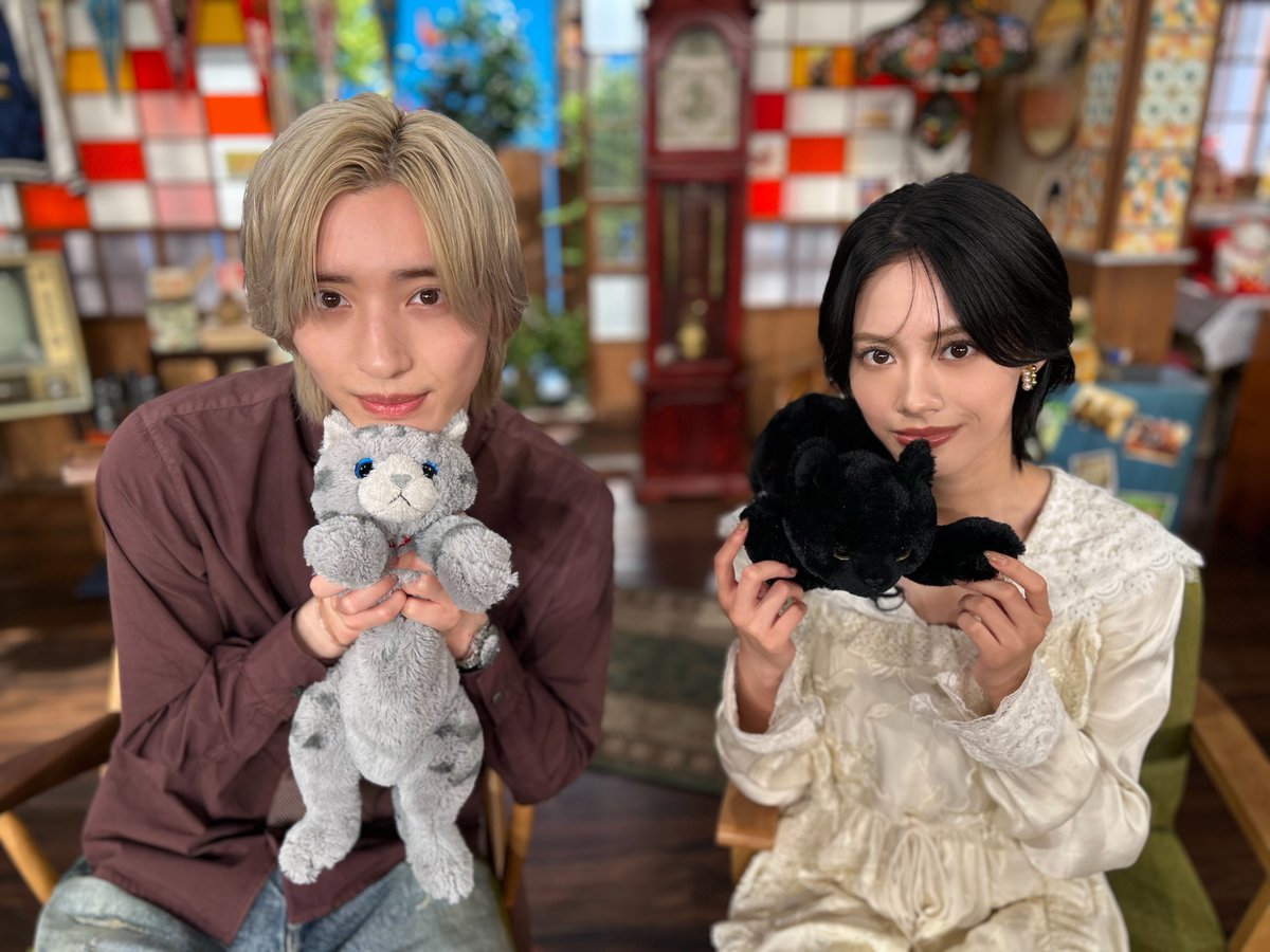 minnano_zoo_ntv's tweet photo. 【次回は10/3(土)‼️】
#嗚呼みんなの動物園 

スタジオゲストには
道枝駿佑さん@Michieda_Ofcl
安斉星来さん@seiraanzai
が来てくださいました😺

お2人が主演とヒロインを務められる
映画「うるわしの宵の月」
@uruwashi_movie
10月23日（金）公開です🎬

併せてぜひご覧ください✨ https://t.co/R2ZsLs6hLn