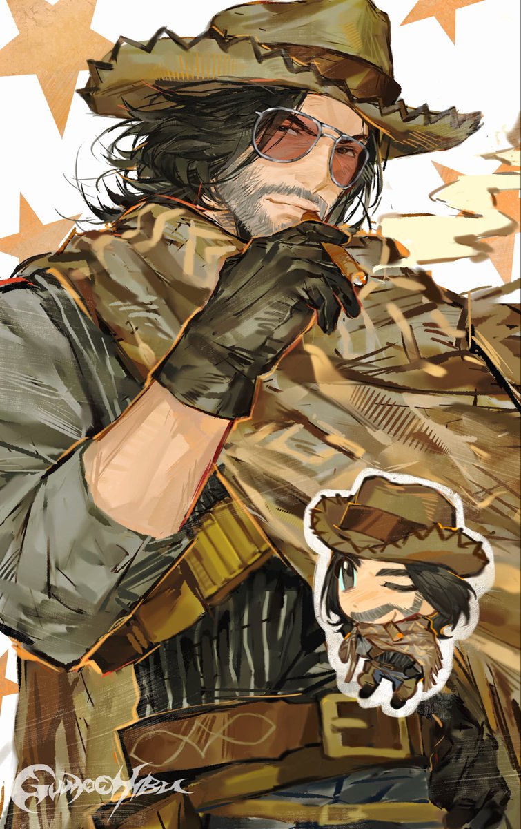 Eudie2077's tweet photo. Cowboy Johnny 
#JohnnySilverhand #commision #Cyberpunk2077 https://t.co/CisSMW69sp