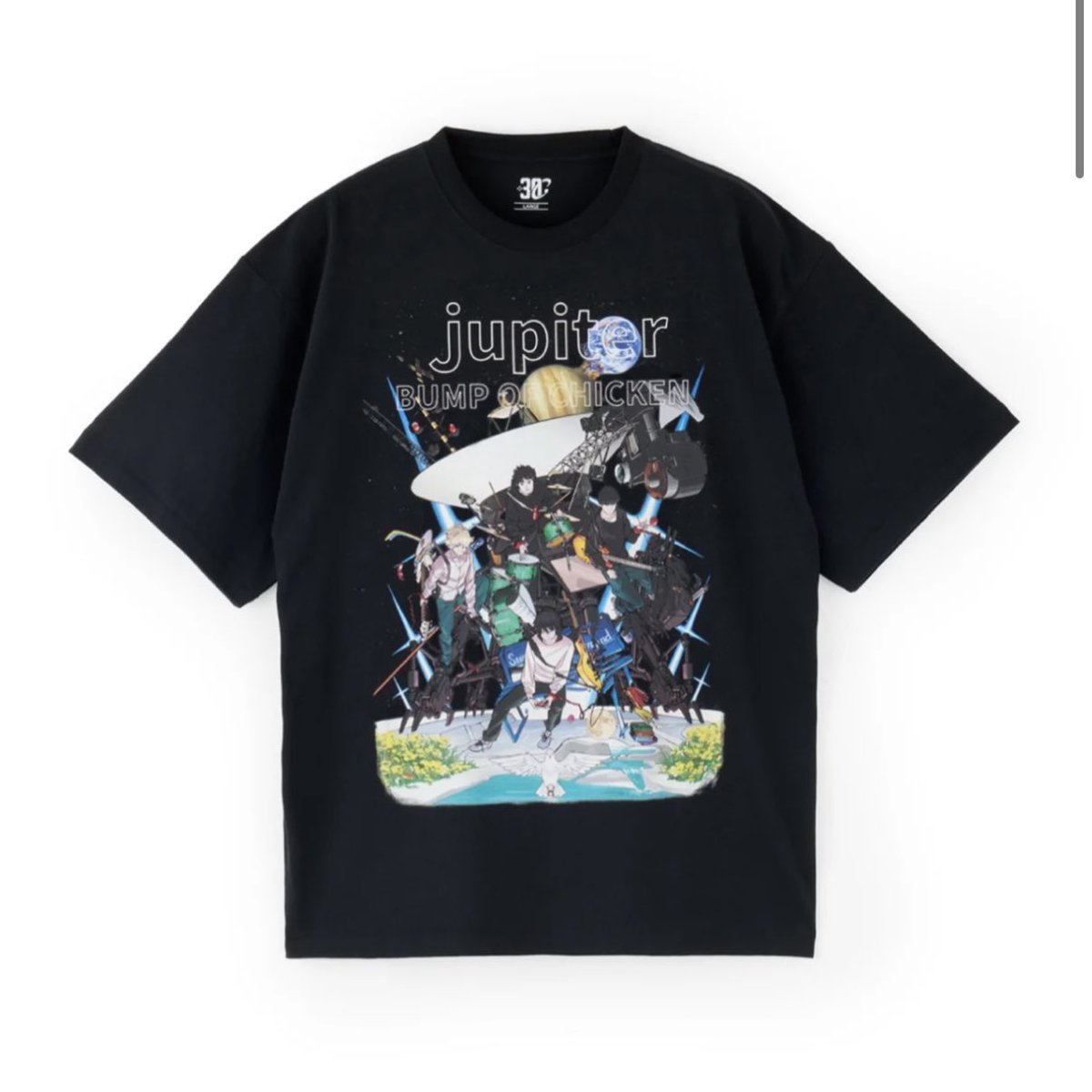 waka_geek's tweet photo. 今週末よりスタートする「BUMP OF CHICKEN TOUR 2026-2027」のグッズに、すしおさんが新たに描き下ろしたイラストを使用したアイテムが登場します！

ぜひ会場やオンラインでチェックよろしくお願いします🙏 https://t.co/YimOre06CR