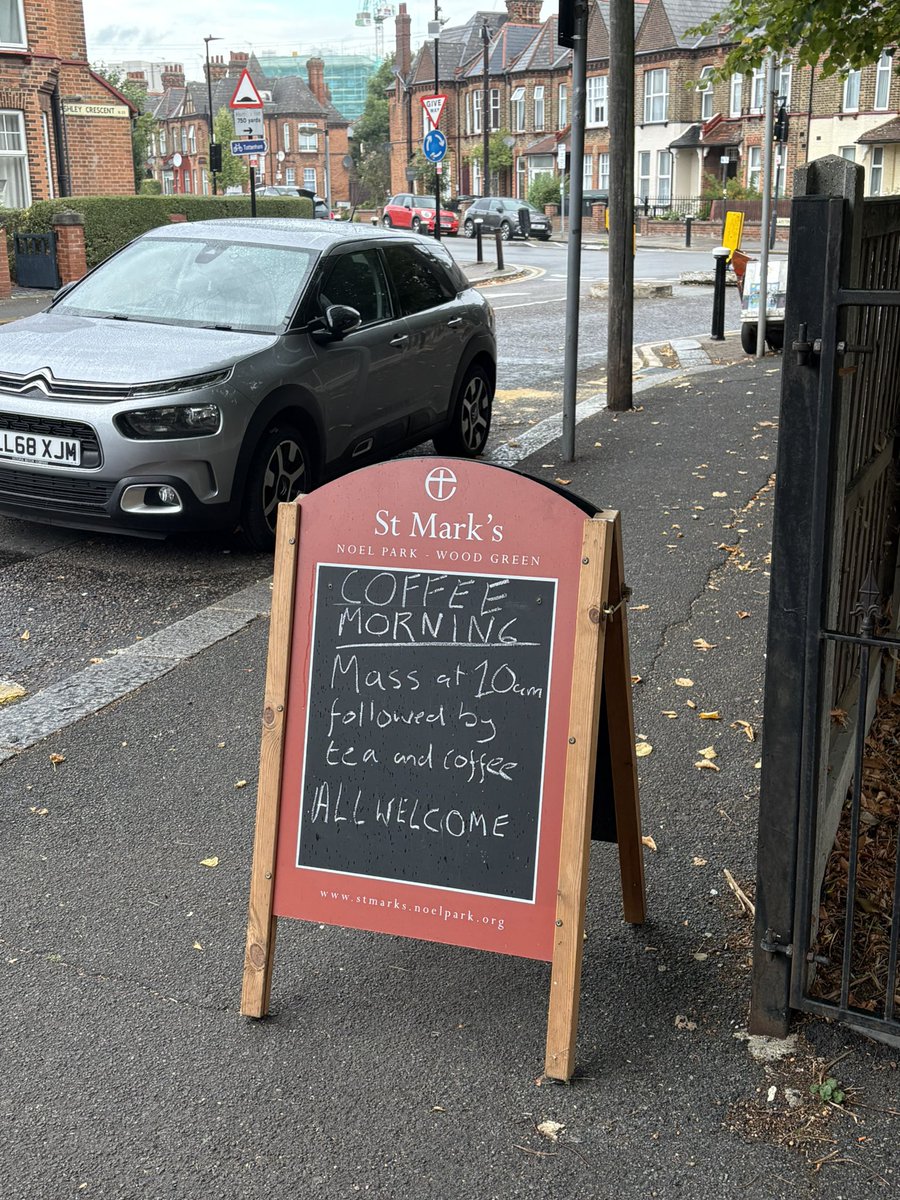 StMarksNoelPark's tweet photo. Our first Mass and Coffee Morning today was a great success, with over a dozen in attendance! Tea and coffee will be served after the 10am Mass every Wednesday - see you next time! https://t.co/w7weyl8oYo