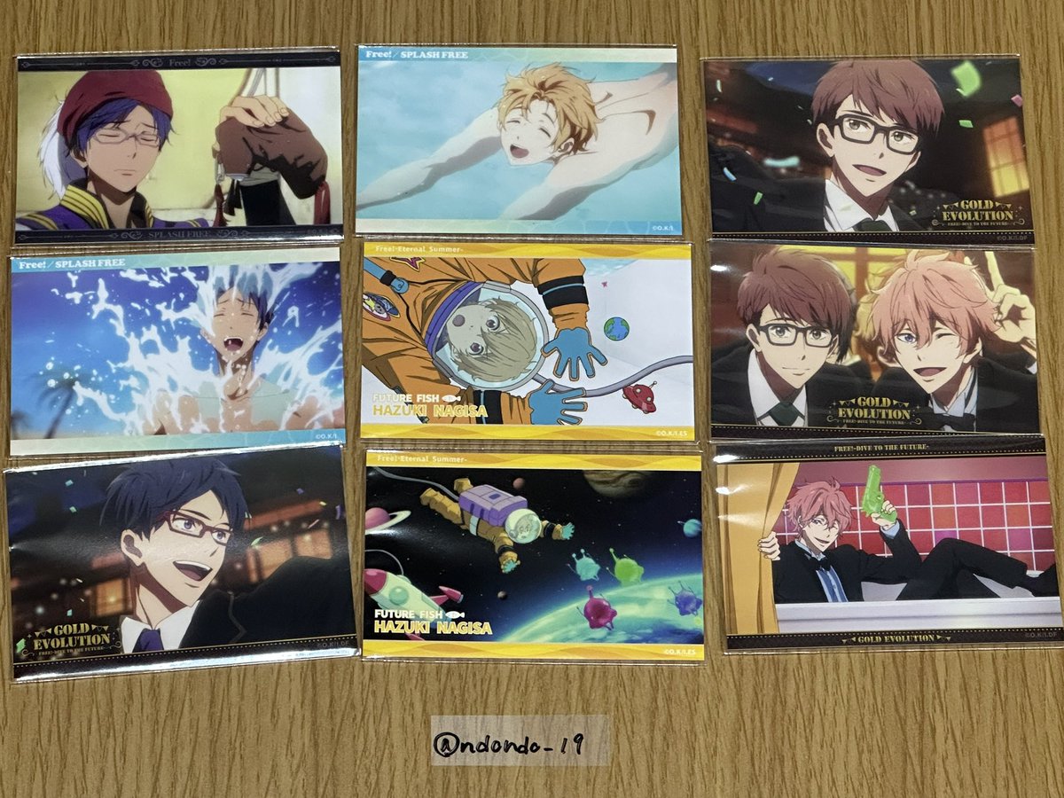 ndondo_19's tweet photo. 【交換】Free!シリーズ ブロマイドコレクション Ending Scene

譲 ▶︎ 画像1.2枚目 

求 ▶︎画像3枚目 遙  (🎀最優先 ES優先)

・郵送にて交換希望です。
もし心当たりのある方いらっしゃいましたらお気軽にお声掛けください🙇‍♀️ https://t.co/38GRdOQnXA
