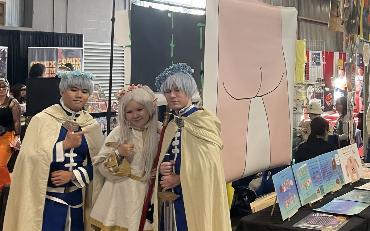 WillyBumBumWBB's tweet photo. "The Fine Art of Willy Bum Bum" featured at London, Ontario's Comic Con last weekend! $BUM https://t.co/Jn2pxLVYZU