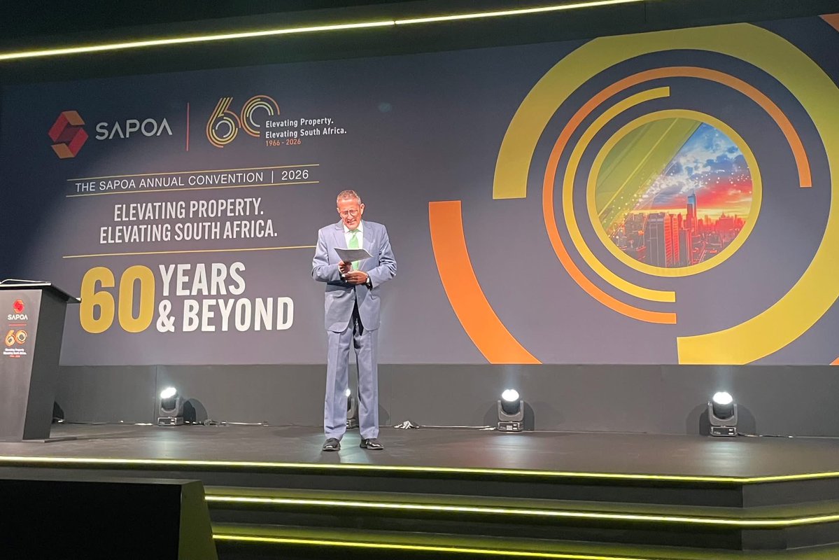 jhbproperty's tweet photo. Day 1 at SAPOA 2026 turns the spotlight on emerging property sectors ,from healthcare&amp;retirement living to hotels, leisure, data centres, cell towers and fibre.The conversation is looking beyond traditional property assets and exploring where the next opportunities are emerging https://t.co/GGpEsmnfwg