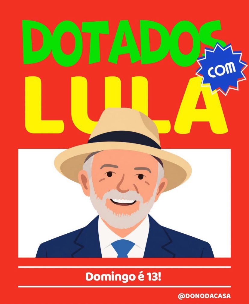 noronharic's tweet photo. Bom dia #dotadoscomlula https://t.co/mxCYIBrDnl