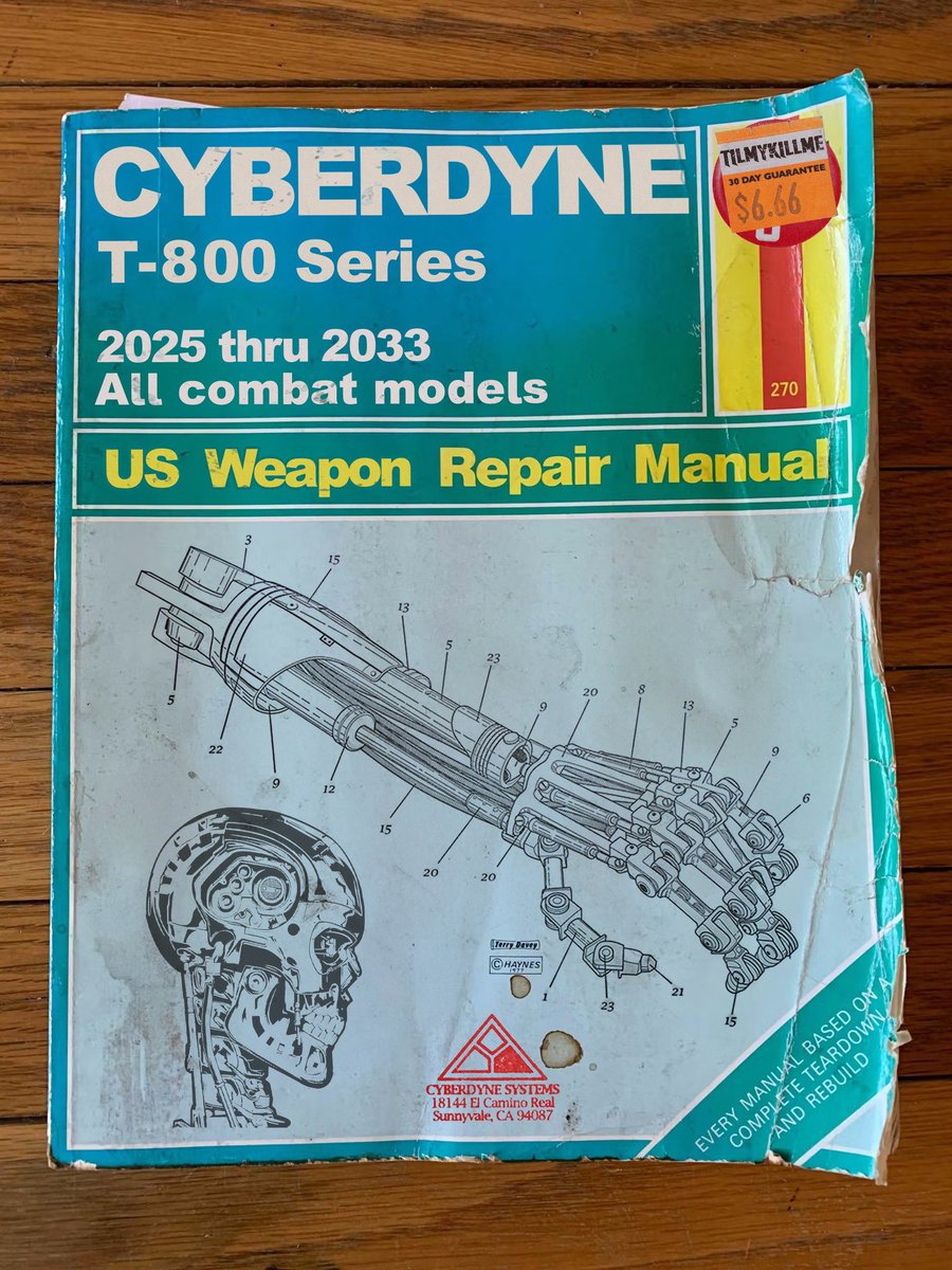 scottastronaut's tweet photo. Most kids won’t know what to do with a Chilton’s manual. https://t.co/Z9wdZBXwXO