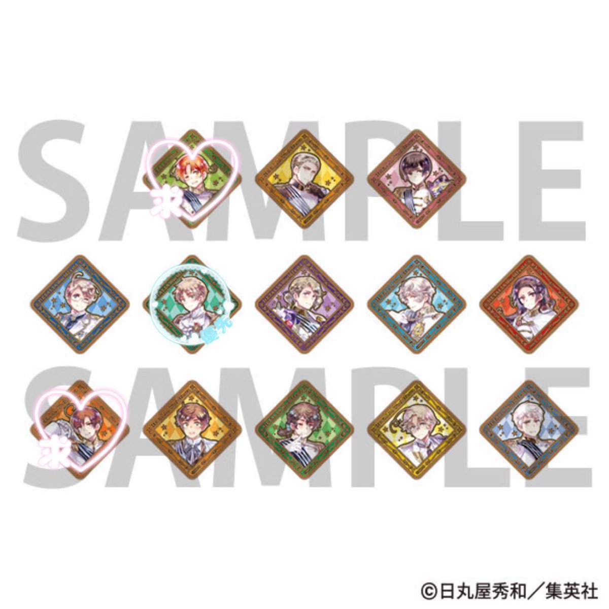 i0asst3_'s tweet photo. 【仮約束 交換】ヘタリア原画展 スクエアメタル缶バッジ 

譲:1BOX分→仏、露、中、葡
バラ分×6→ 独、日、米、仏、露、中、西、葡、加、普

求: 英 >>北伊3 南伊3

1BOX+バラ×6ほど買う予定。郵送 or 手渡し  
検索からお気軽にお声がけ下さい🙇🏻‍♀️ https://t.co/mnrZt3yqFj