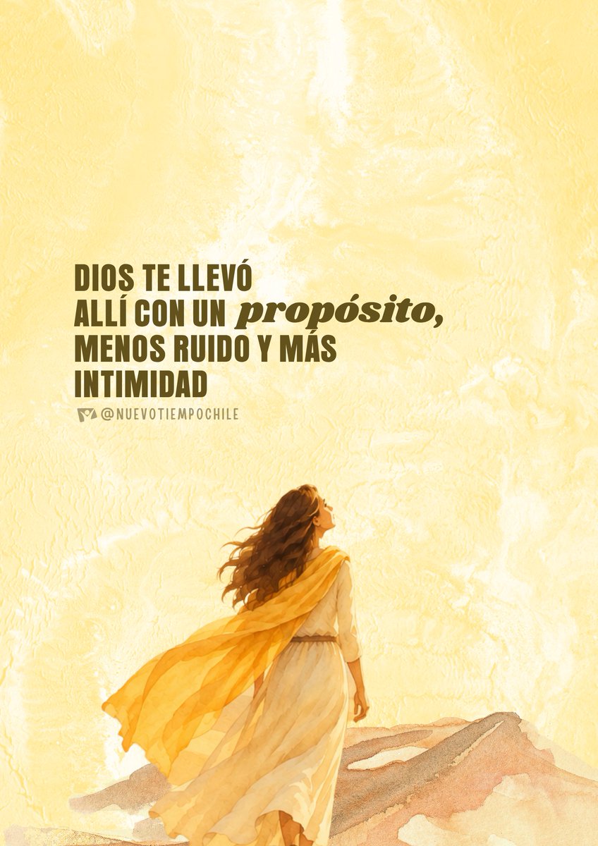 ntchile's tweet photo. 💛 No estás solo. Tu vida importa y Dios está contigo.
Este 30 de septiembre, a las 11:00 h, acompaña a Radio Nuevo Tiempo Chile en un programa sobre #saludmental y #prevención del suicidio, con especialistas.
▶️ https://t.co/fhvF109cpK

#SeptiembreAmarillo https://t.co/aq2LS6EEUf