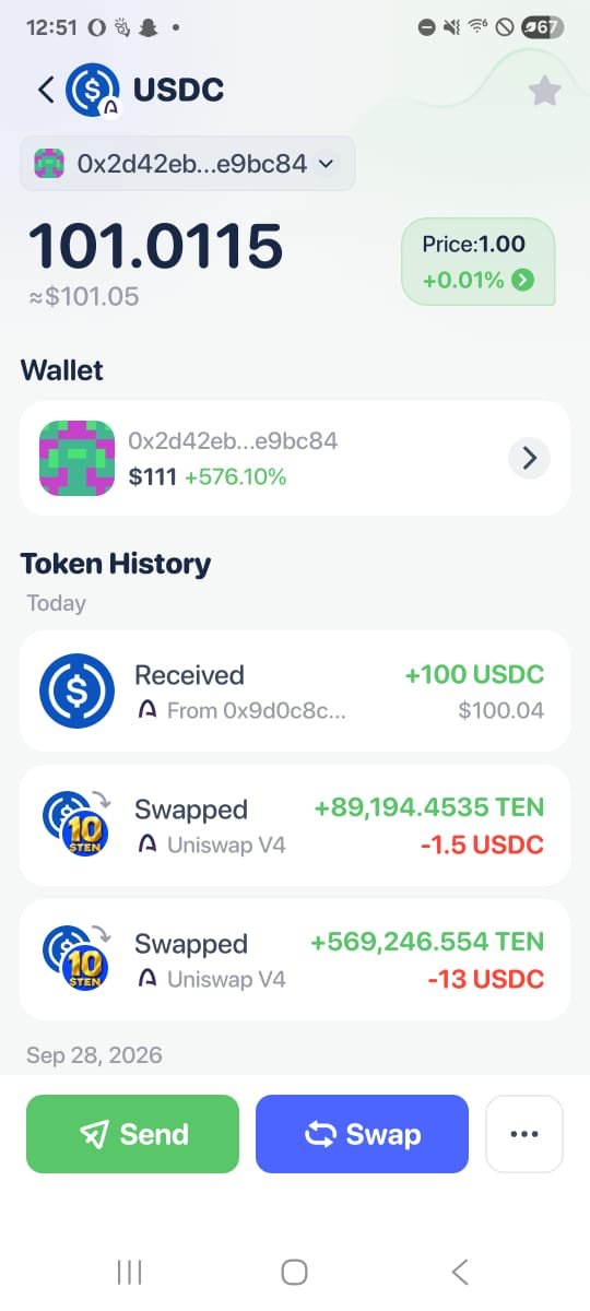 Coxo52534's tweet photo. Received 

Bullish on @TenOnArc 

Started my day with a W

Pivot to @TenOnArc you get paid dividends for holding $TEN

You are still early to $TEN https://t.co/tazfJOh12u