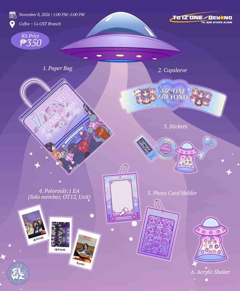 filowiz_'s tweet photo. It'll become a light—our own spaceship... 🎶

FILO WIZ*ONEs, prepare for takeoff 𝙏𝙤 𝙄𝙕*𝙊𝙉𝙀 𝙖𝙣𝙙 𝘽𝙚𝙮𝙤𝙣𝙙! 🛰️ For this mission, you'll be equipped with the following kit. Keep them handy!

Registration starts October 3, 6 PM!

#ToIZONEandBeyond 🚀💗 https://t.co/wmw34n7JyH