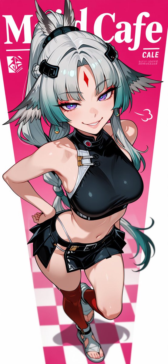 HugoMatsuihc9v's tweet photo. 😆 “Okay, enough suspense. What are you doing right now?” #AnimeArt #AIart #FunVibes #DailyLife ✨ https://t.co/nUcdryc2Pt