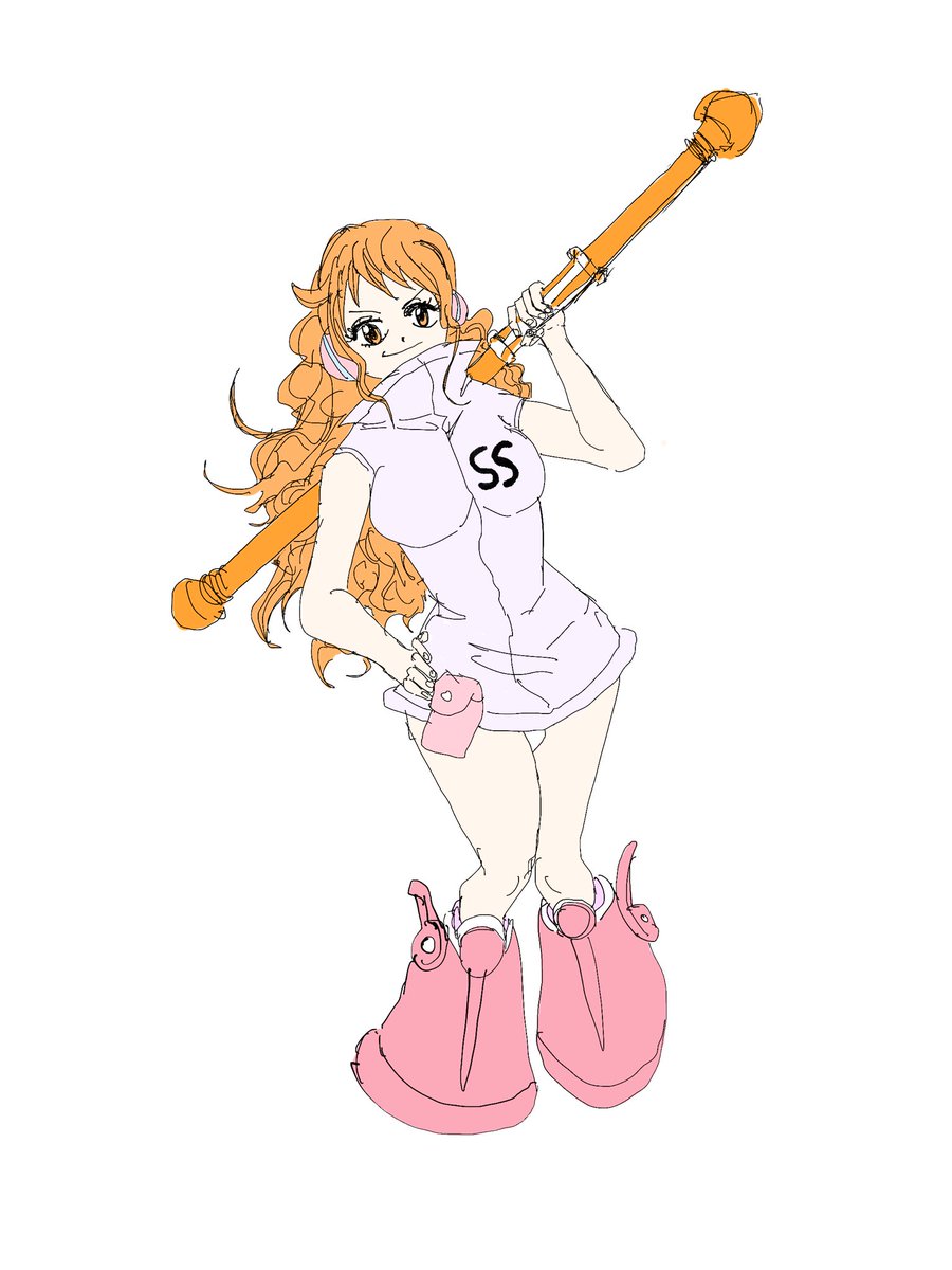 datboysus's tweet photo. Nami fan art https://t.co/RKcdspe0YJ