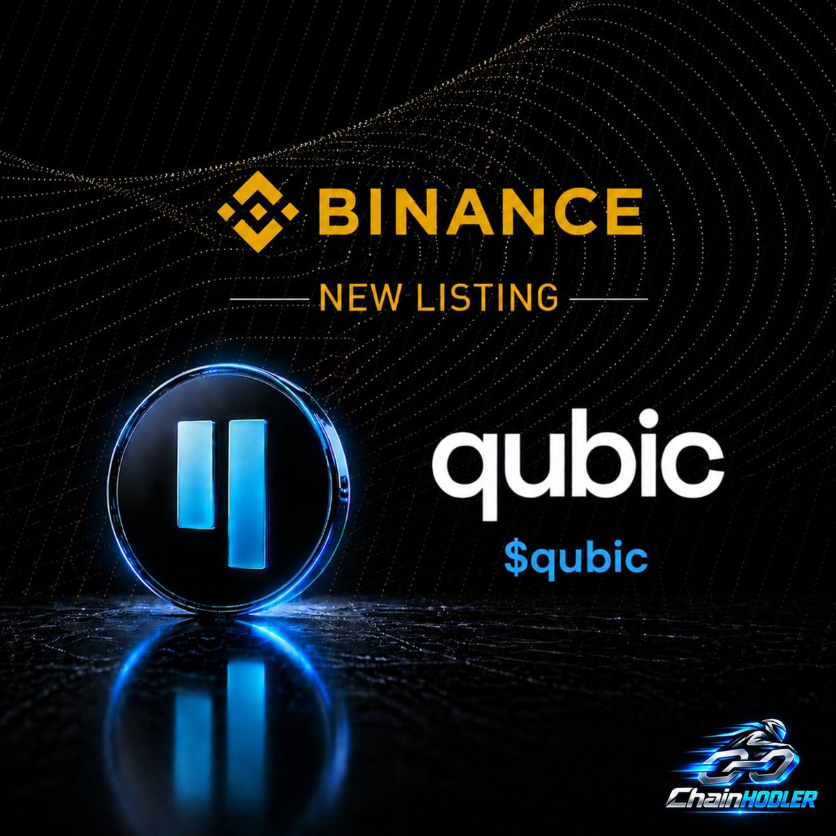 ChainHodler's tweet photo. Hey @cz_binance,
The community is waiting… when are we seeing $QUBIC spot on Binance? 👀

Share, comment @binance , let them know!! https://t.co/RvoNzHJlXR