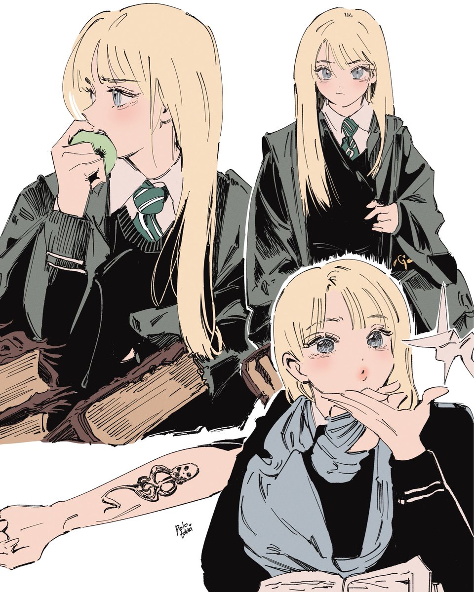 Aloofcannon's tweet photo. Blessed to wake up to two different interpretations of this scene, amazing work guys!

@esiu3891 
@polo_tokki https://t.co/aNWeTqacra