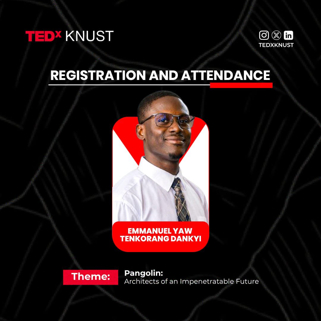 tedx_knust's tweet photo. STRUCTURE BUILT. 
NOW WATCH THE FUTURE WALK IN. 🚪

Introducing our Registration and Attendance Team, the first hello and the final count, the face pangolins.

They don't just check names. They open doors, and make every arrival feel like belonging... https://t.co/YjaDtP4ZGH