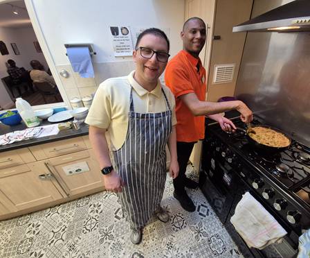 wandbc's tweet photo. We’ve teamed up with Generate, a local organisation supporting people with learning disabilities &amp; autism, to deliver the Healthy Living Training  programme 💚 Residents with learning disabilities can explore cooking, affordable meal planning and ways to move that work for them. https://t.co/8Uk2VMbCKO