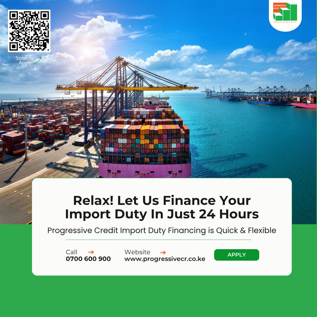 progressivecrke's tweet photo. Import Duty can get you offguard! No worries we are just one phone call away ready to help you finance it within 24 hours.
Call us on 0700 600 900 or visit https://t.co/BhjdjwdGLi
#ProgressiveCredit #QuickFlexibleLoans https://t.co/mGyn9pqNCR
