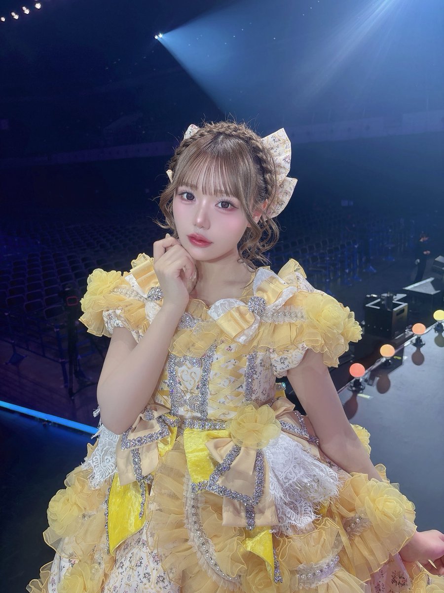risa_cs1108's tweet photo. 有明アリーナ2days
ありがとうございましたーーーっ!! 🏰🎀

きゅーてすとの
声もお顔もばっちし聞こえて幸💮"

次は宮城!!
お待ちしてます（՞>⩊<՞）💛💛

 #きゅーすと https://t.co/jFfzdzTKNz