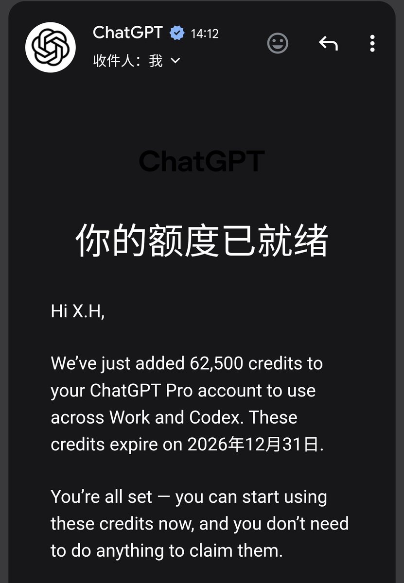 leftv0id's tweet photo. o畜先封了我的3年老号又给我62500 credit额度，所以我踏马到底要怎么花😅
#codex #封号 https://t.co/Rzl0HWGoTO