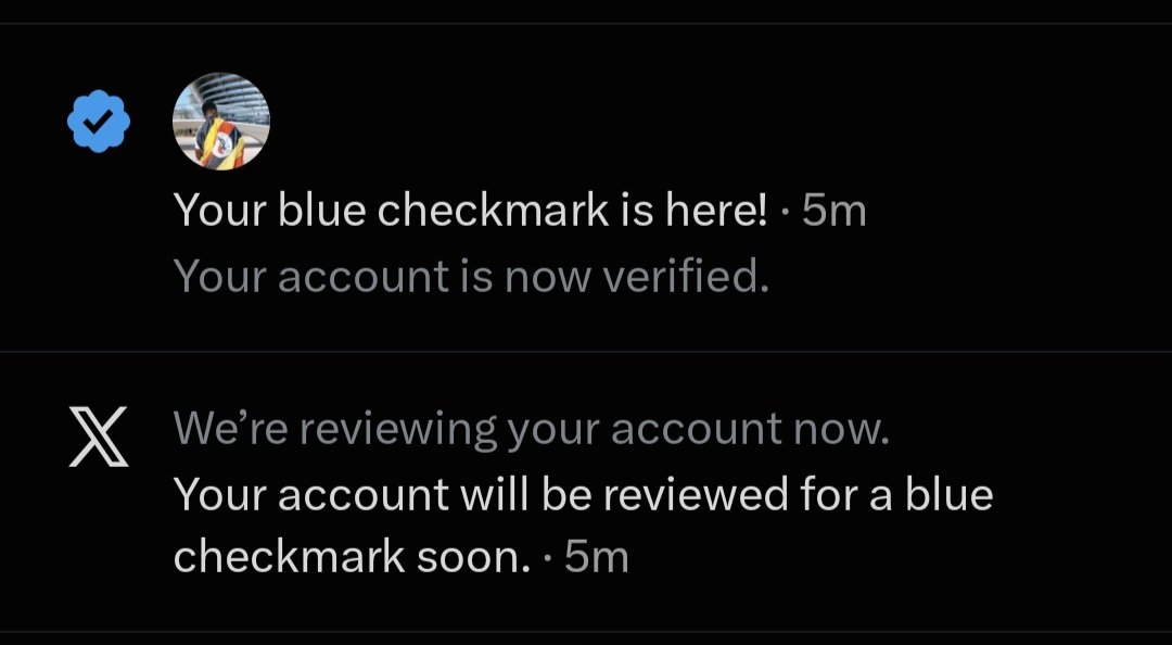 Juma_Legacy's tweet photo. 🚨 BREAKING:
My blue checkmark has finally landed, please address me as Verified Legacy from now on.

Thank you for your attention to this matter. https://t.co/XoMB7FEVPz