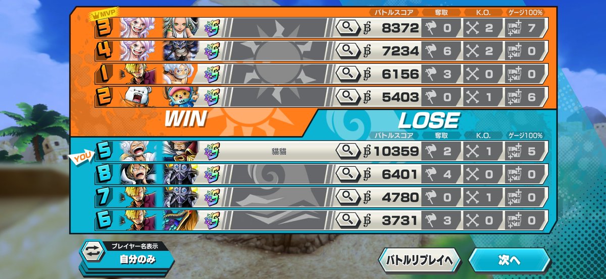 M_mao2's tweet photo. 万スコで負けたんだが？ https://t.co/I5jfW8uScb