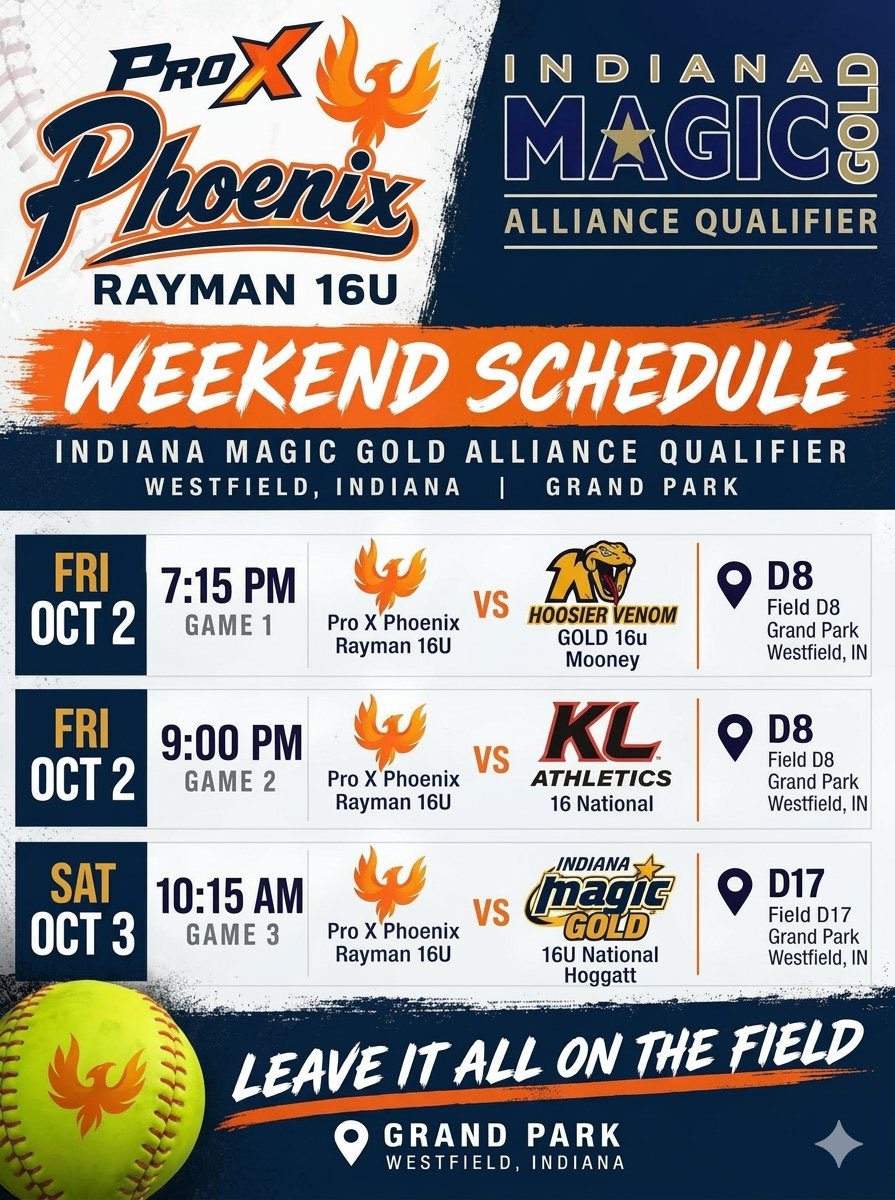 Kenziejackson09's tweet photo. Schedule drop for IMG!!! @rayman16u https://t.co/9ZP3rvyGBj