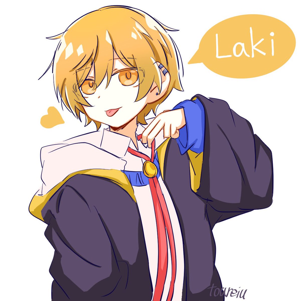 Reiutoa's tweet photo. ラキ君のみ
#今月描いた絵を晒そうㅤ https://t.co/la5uWyuLVt