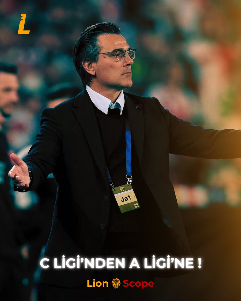 LionScopeMedia's tweet photo. Vincenzo Montella: “Bu takım 3 sene önce C Ligi’ndeydi. Sonra benimle birlikte B Ligi’ni kazandık. Bugün ise A Ligi’ndeyiz. Seviyeler tabii ki farklı.”

#Montella #MilliTakım #Türkiye https://t.co/WcY7YXAcjl