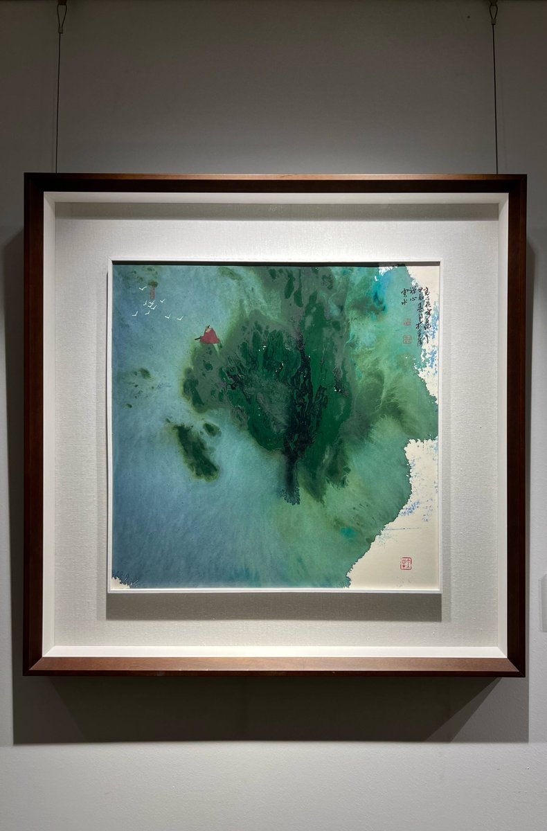 thisis_henry02's tweet photo. [The ink turns wild as the waves roll—every stroke of the brush breathes raw, untamed power in every line.] https://t.co/bGw3FPb4yS
