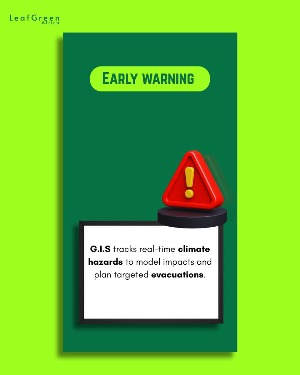 leafgreen__'s tweet photo. Climate action needs good information. At Leafgreen Africa, geospatial technology is part of how we turn environmental data into useful insights. 📍🌍
#LeafgreenAfrica #GIS #GeospatialTechnology #ClimateResilience #EnvironmentalTechnology https://t.co/sh0RVCs49K