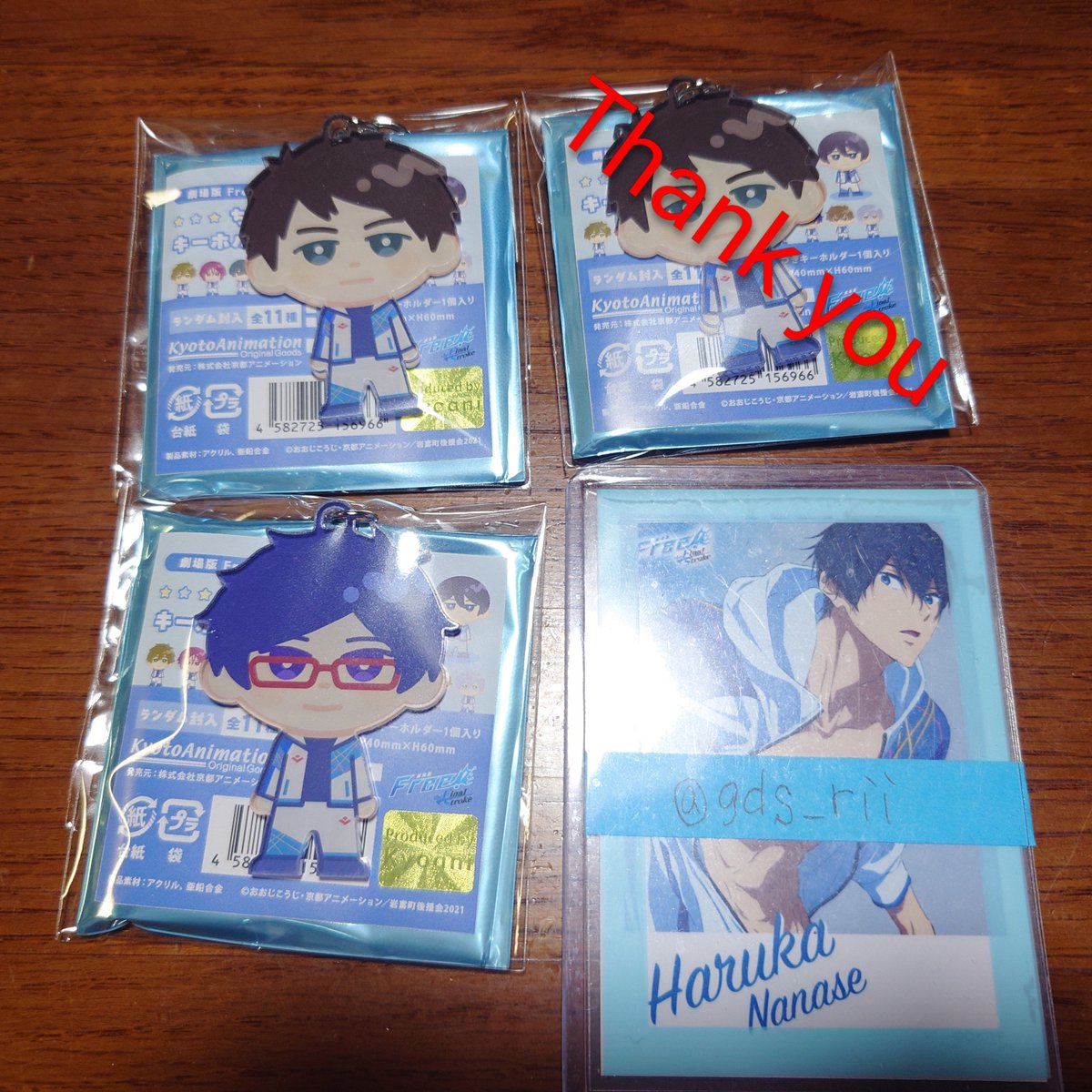 gds_rii's tweet photo. 【交換】Free!FS ちびフレンズ　キーホルダーコレクション
譲:宗介1、怜
求:真琴1
郵送又は鳥取オケコン手渡し https://t.co/SvkAGUH8Sw